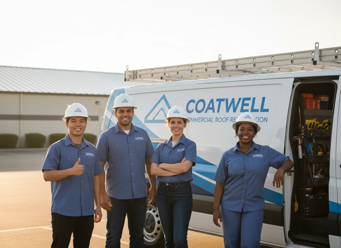 Commercial roof coating company in Ellisville, MS